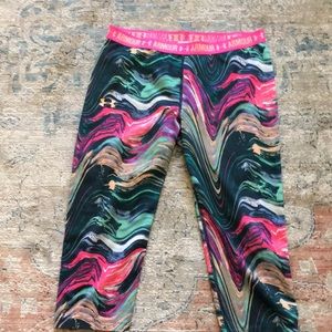 Girls Under Armour Capri size 16/18